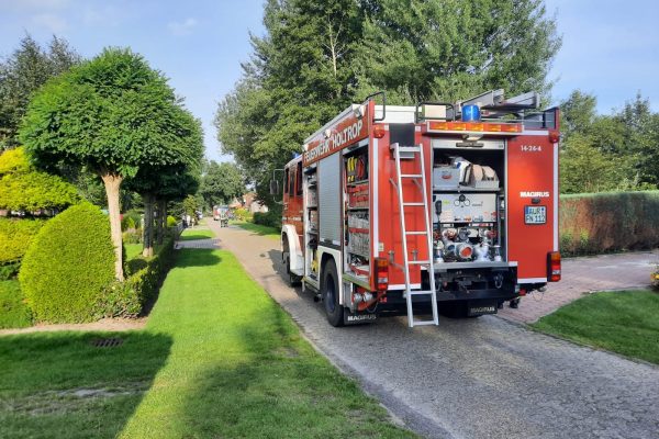 Holtrop: Gemeldeter Dachstuhlbrand geht glimpflich aus